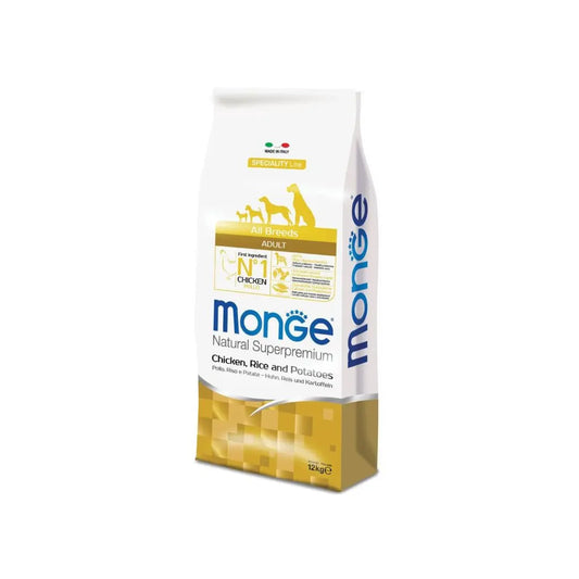 Monge Speciality Line Adult All Breeds Pollo Riso e Patate 12Kg CrocchCrocchette CaniAnimaliapet