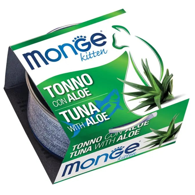 Monge Fruits Tonno Con Aloe Kitten Lattina 80g GattiniLattina Umido GattiAnimaliapet