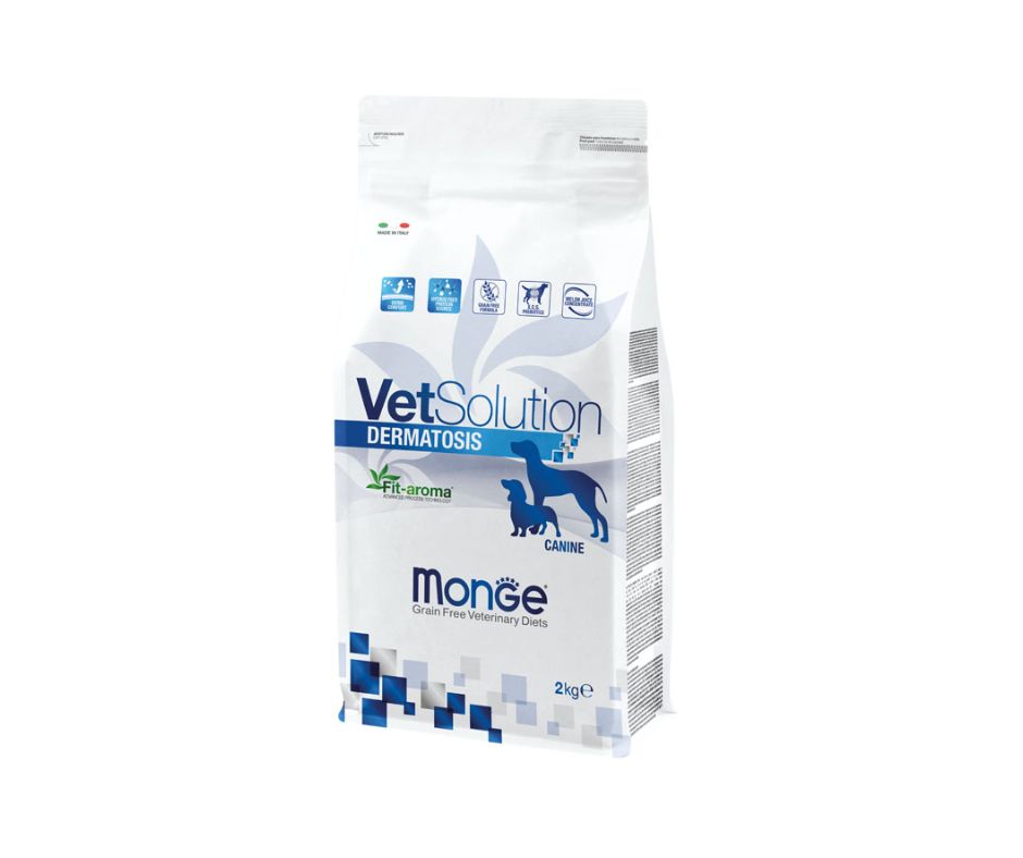 Monge Vetsolution Dermatosis 2kg Crocchette Cani - Animaliapet
