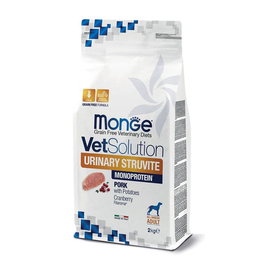 Monge Urinary Struvite Maiale 2kg Crocchette Cani Adult