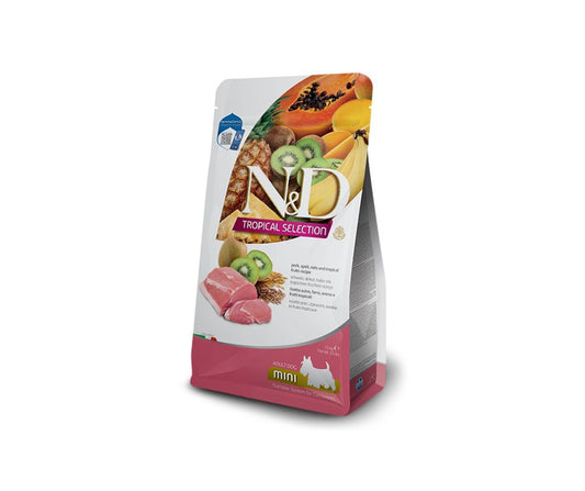 Farmina N&D Tropical Maiale 1,5kg Crocchette Cani Mini Adult - Animaliapet