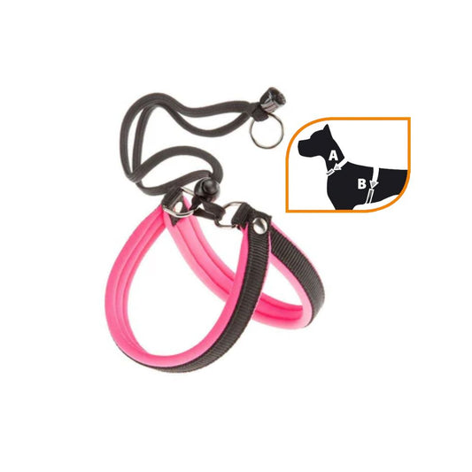 Ferplast AGILA Fluo Rosa Mis. 2 Pettorina per Cani