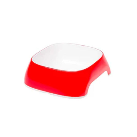 Ferplast GLAM Ciotola in plastica per cani e gatti XS Rossa