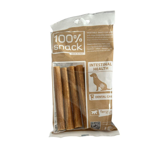 Ferplast Dental Snack 100% Vegetal MACCHERONI Euglena Cani 6pz 115g