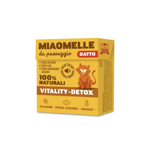 Miaomelle Vitality Detox Snack per Gatti 35g