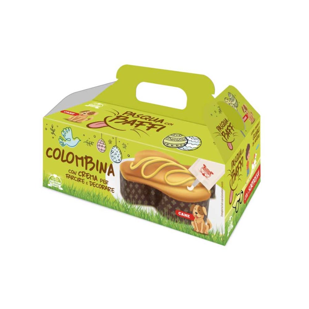 Pasqua coi Baffi Colombina Cane Snack per Cani 92g