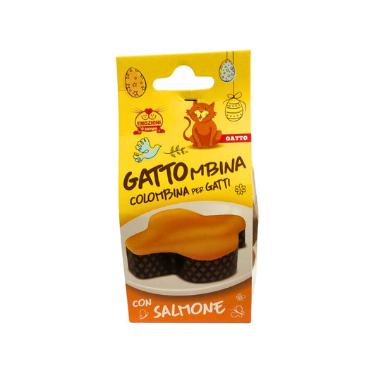 Gattombina di Pasqua Colombina Salmone Snack per Gatti 85g