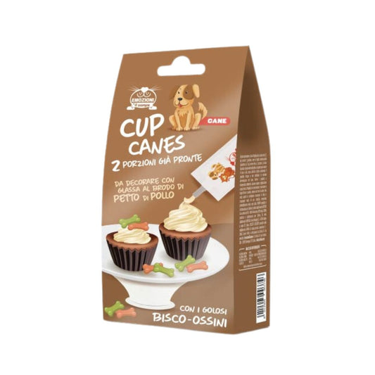 Cup Canes con bisco-ossicini Snack per Cani 82g