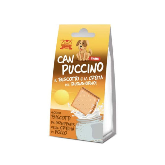 Can Puccino Biscotto e Crema del Buongiorno Snack per Cani 70g