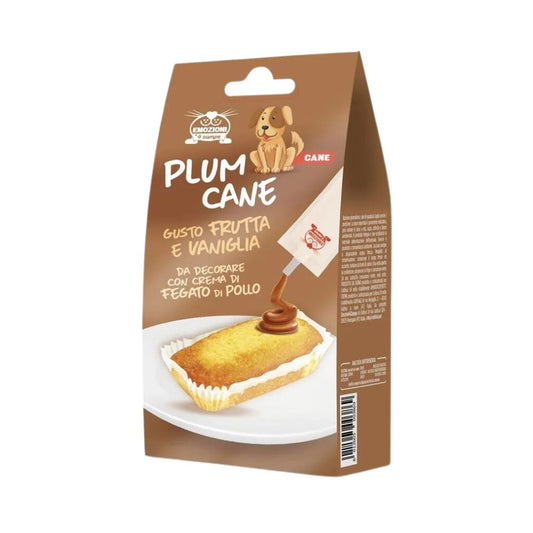 Plum Cane gusto frutta e vaniglia Snack per Cani 62g