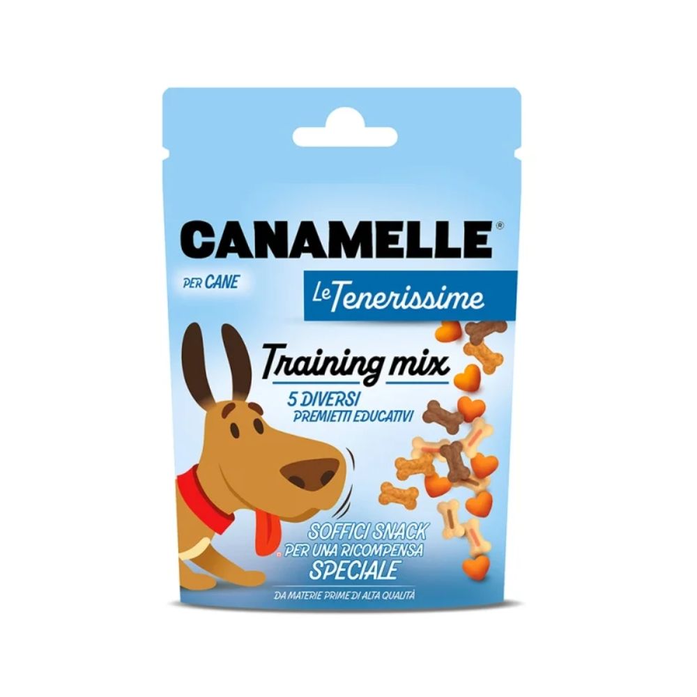 Canamelle le Tenerissime Training Mix Snack per Cani 80g