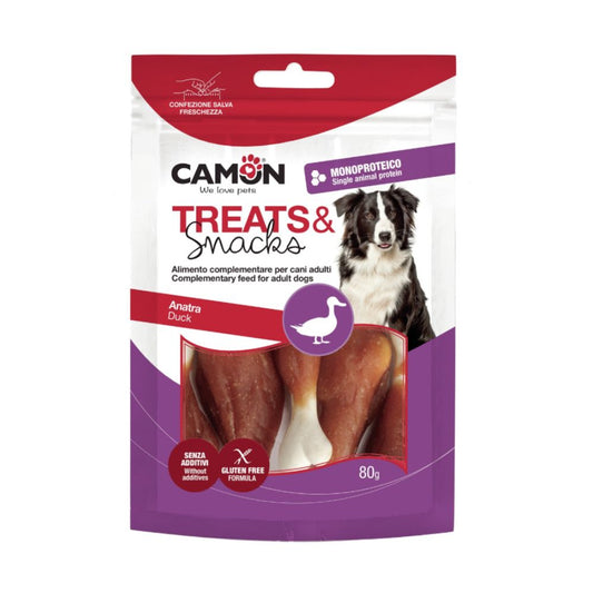 Camon Coscette di Anatra 80g Snack per Cani
