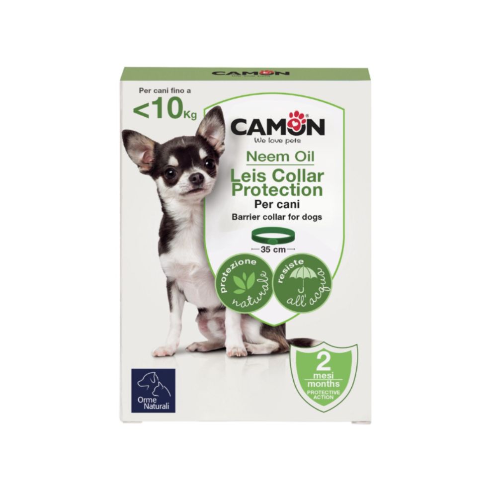 Camon Leis Collare Barriera per Cane Olio di Neem <10kg