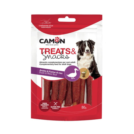 Camon Sticks Anatra con riso 80g Snack Cani