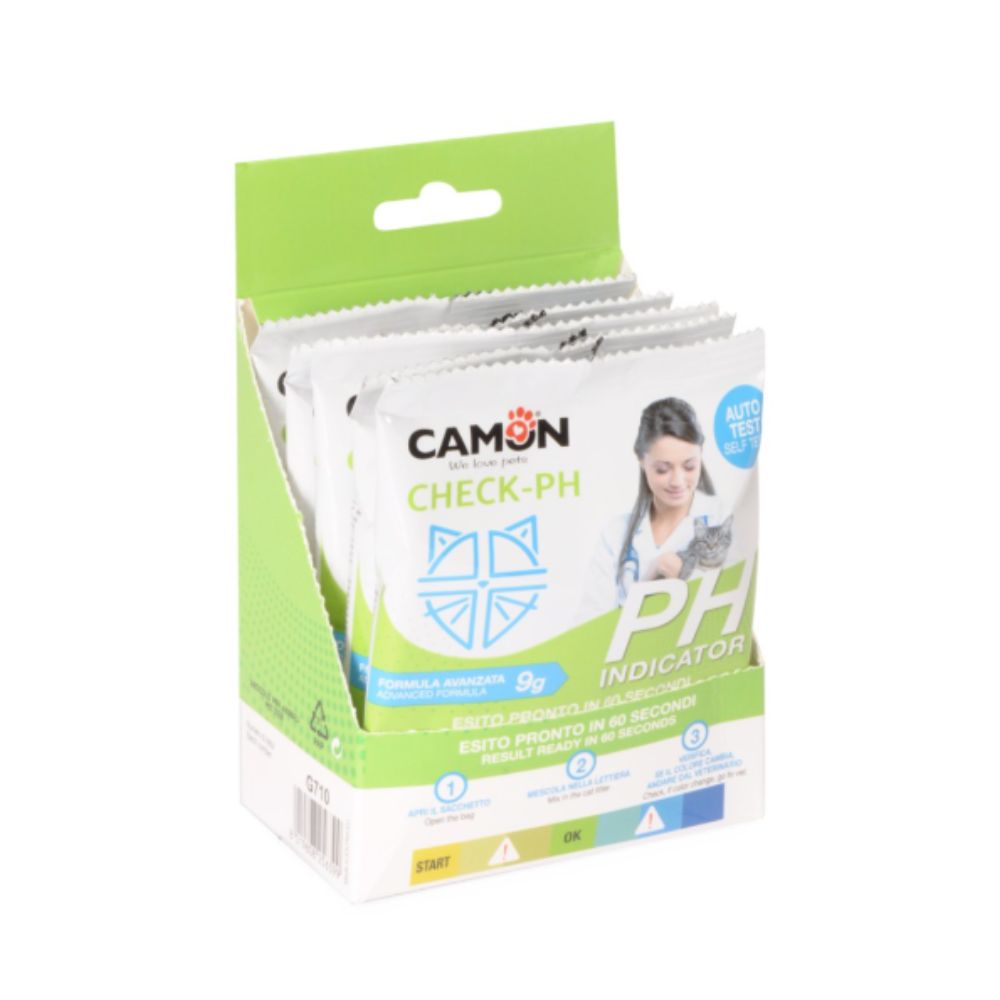 Camon Kit Test Check-Ph Busta 9g per Gatti
