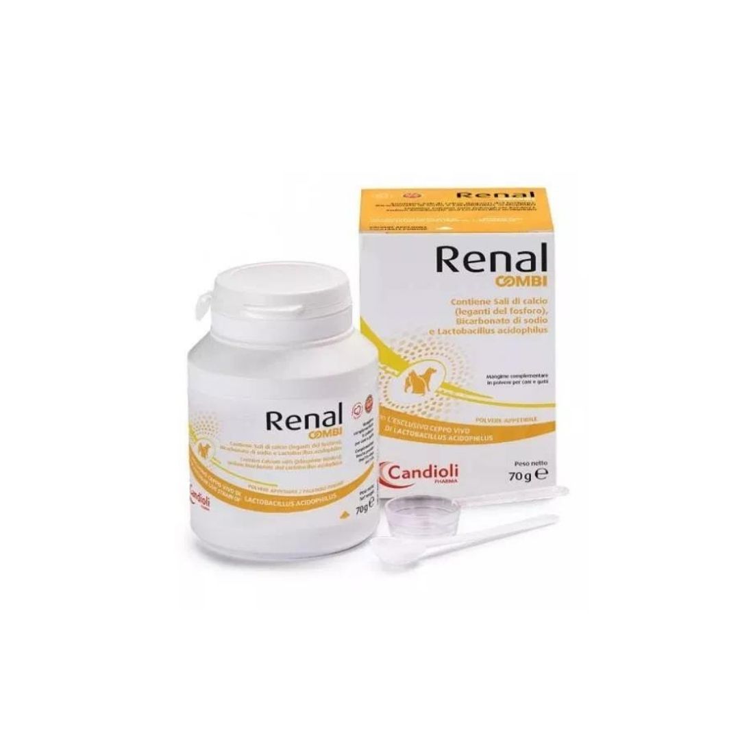Candioli Renal Combi Polvere 70g per Cani e Gatti Candioli