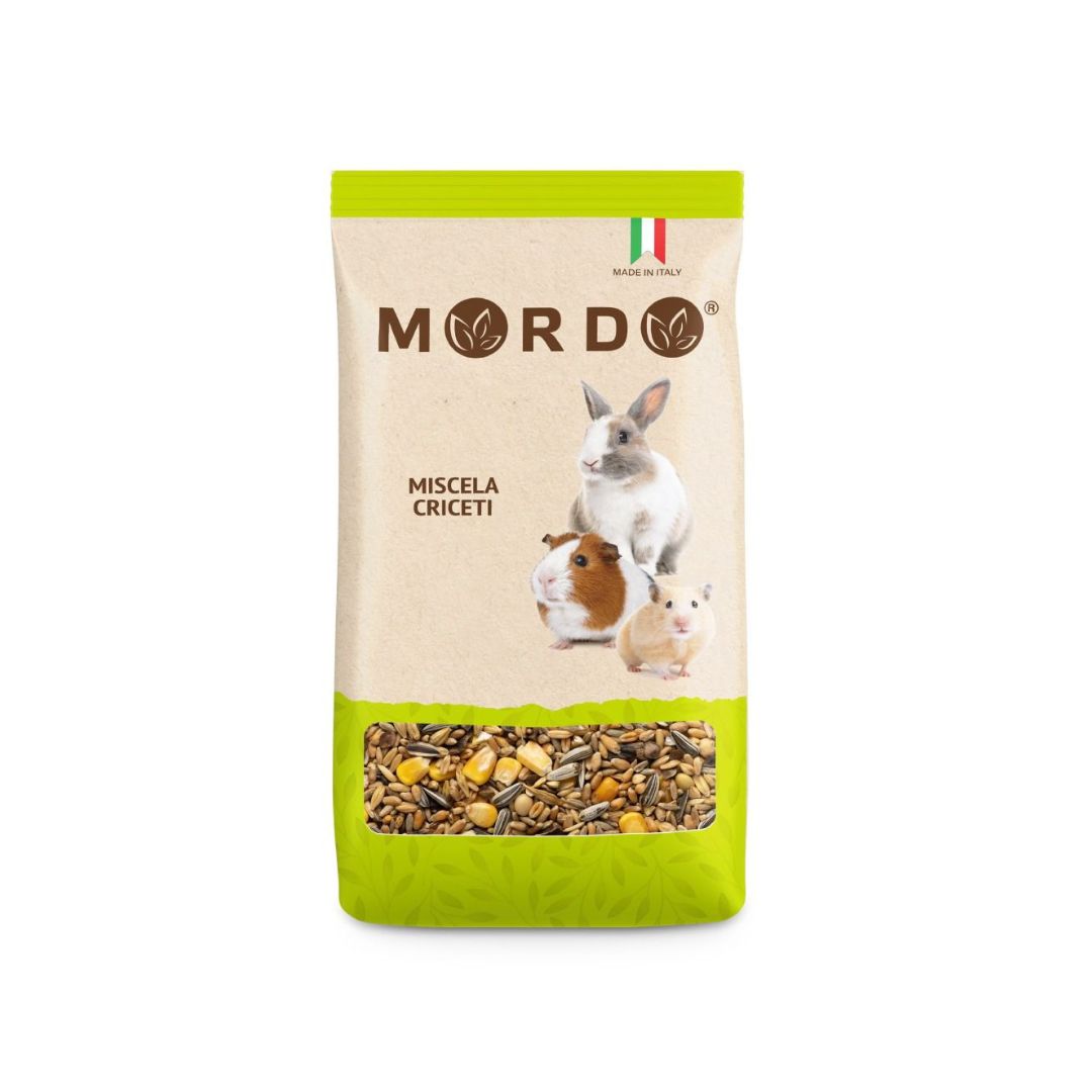 Mordo Miscela Criceti 900g Mangime per roditori - Animaliapet