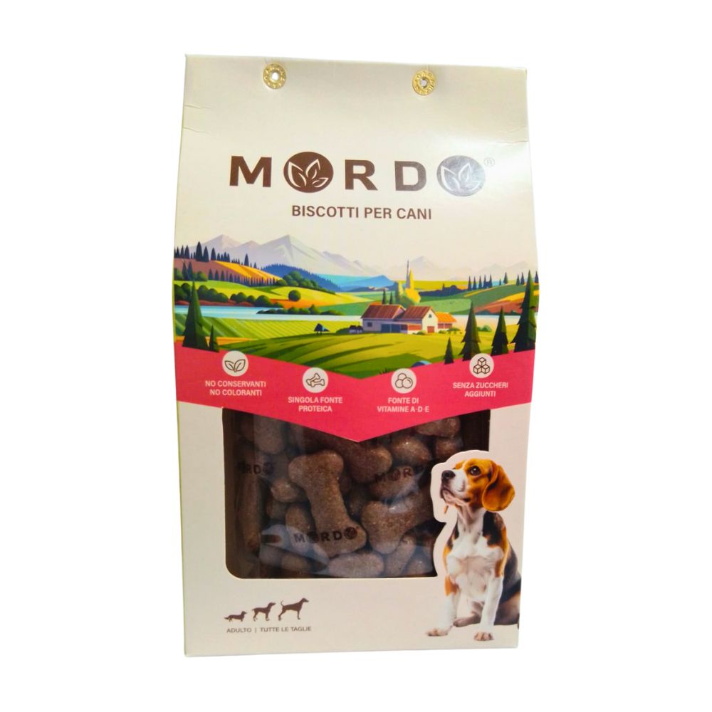 Mordo Biscotti Beef Gravy Bones 400g Snack per Cani