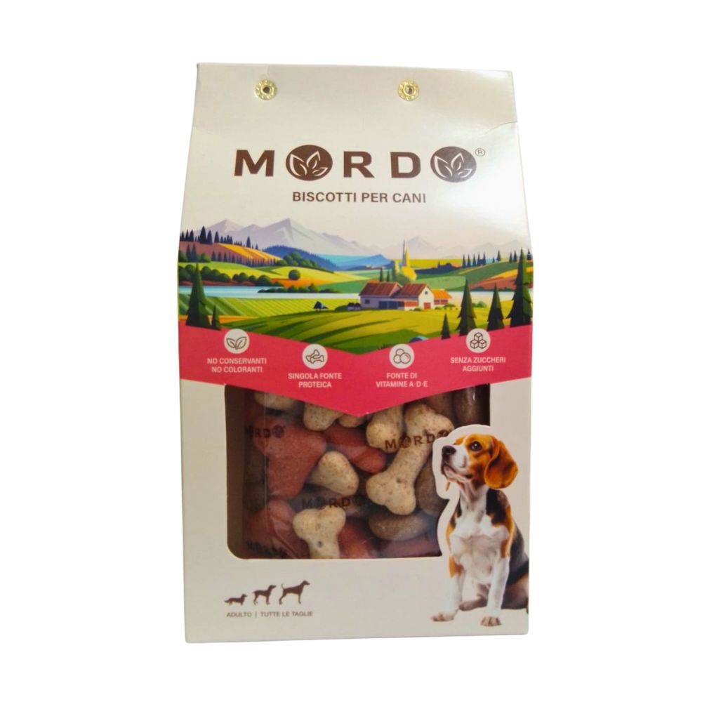 Mordo Biscotti Biscuit Selection 400g Snack per Cani