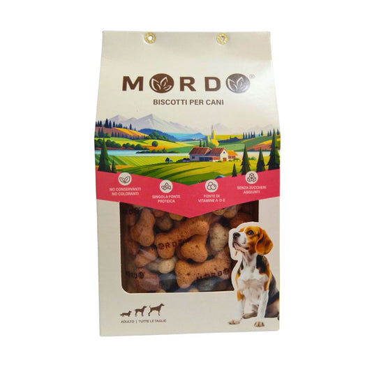 Mordo Biscotti Mini Bones Assortiti 400g Snack per Cani
