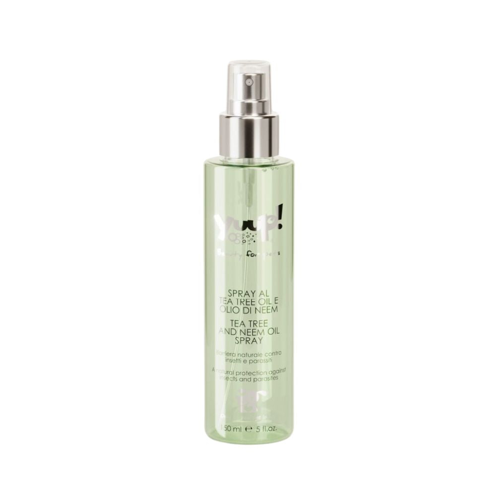 Yuup Spray al Tea Tree oil e Olio di Neem 150 mll Cani e Gatti