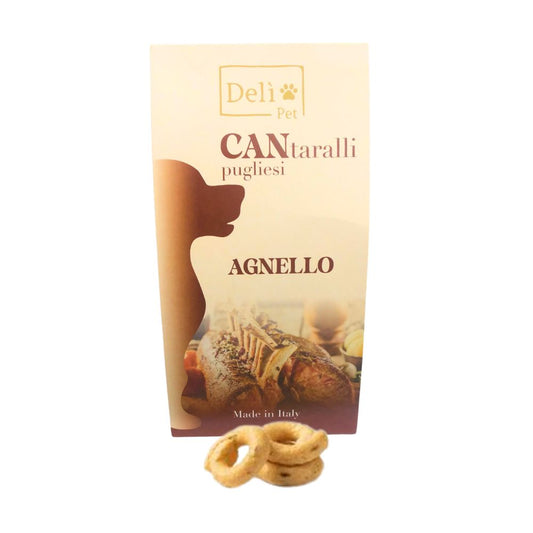 DelìPet CanTaralli Pugliesi Agnello Snack per Cani 150g