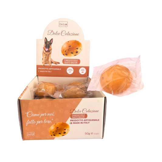 DelìPet CanGocciole Gusto Bacon 1pz/50g Snack per Cani