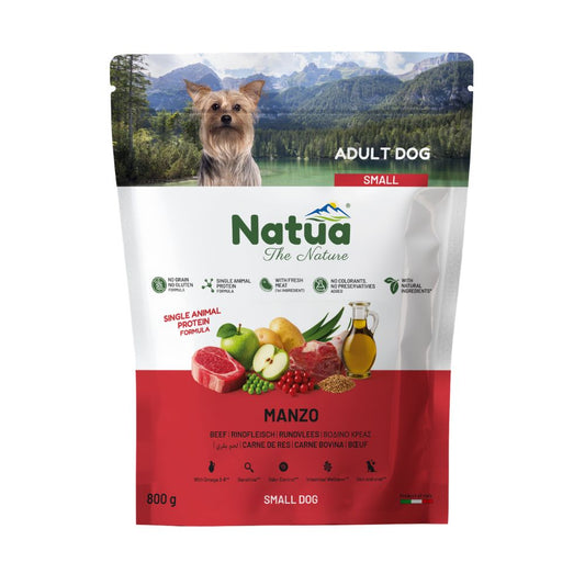 Natua Manzo Adult 800g Crocchette Cani Small Dog