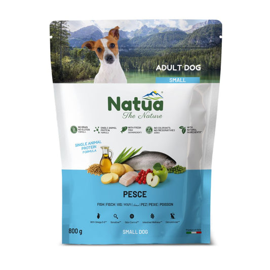 Natua Pesce Adult 800g Crocchette Cani Small Dog