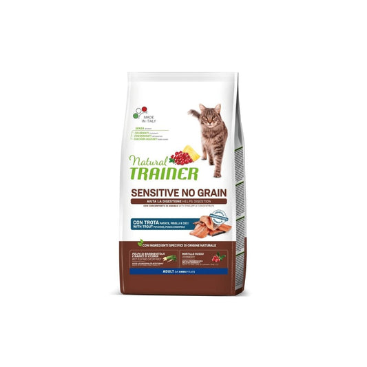 Trainer Sensitive Trota 1,5Kg Crocchette Gatti Adulti