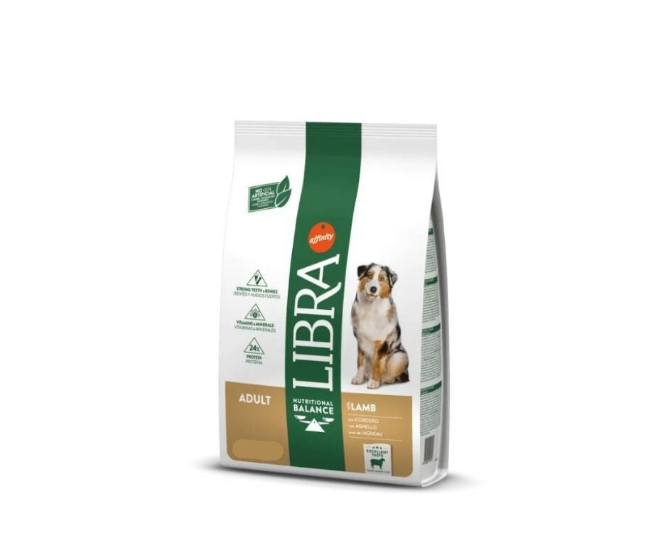 Libra Dog Adult Agnello 10Kg Crocchette Cani Adulti - Animaliapet