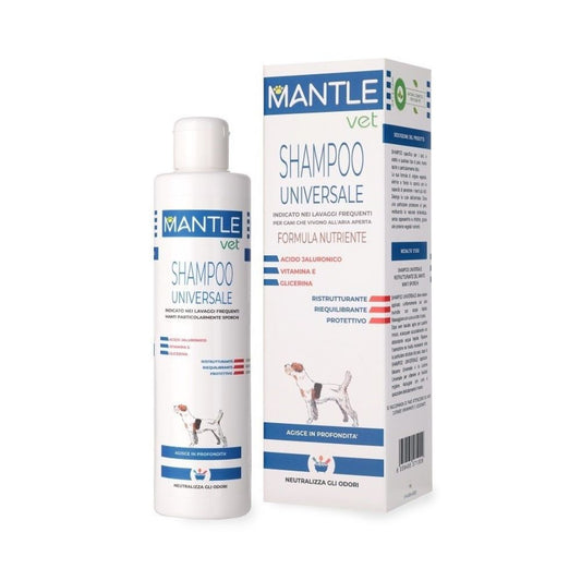 Pharmarei Mantle Vet Shampoo Universale per Cani 250ml