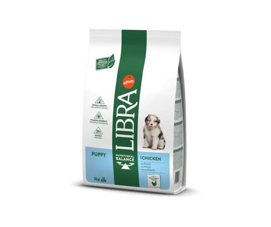 Libra Dog Puppy Pollo 3Kg Crocchette Cani Cuccioli - Animaliapet