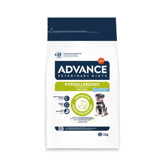 Advance Hypoallergenic Mini 1Kg Crocchette Cani Mini Adult