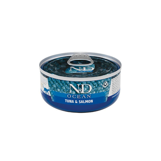Farmina N&D Ocean Tonno e Salmone 70g Lattina Gatti Adulti