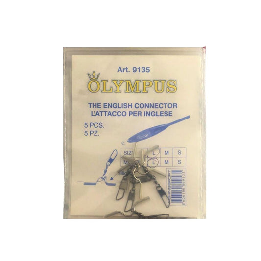 Olympus Connettore Attacco per Inglese 5pz Art. 9135 Accessori Pesca