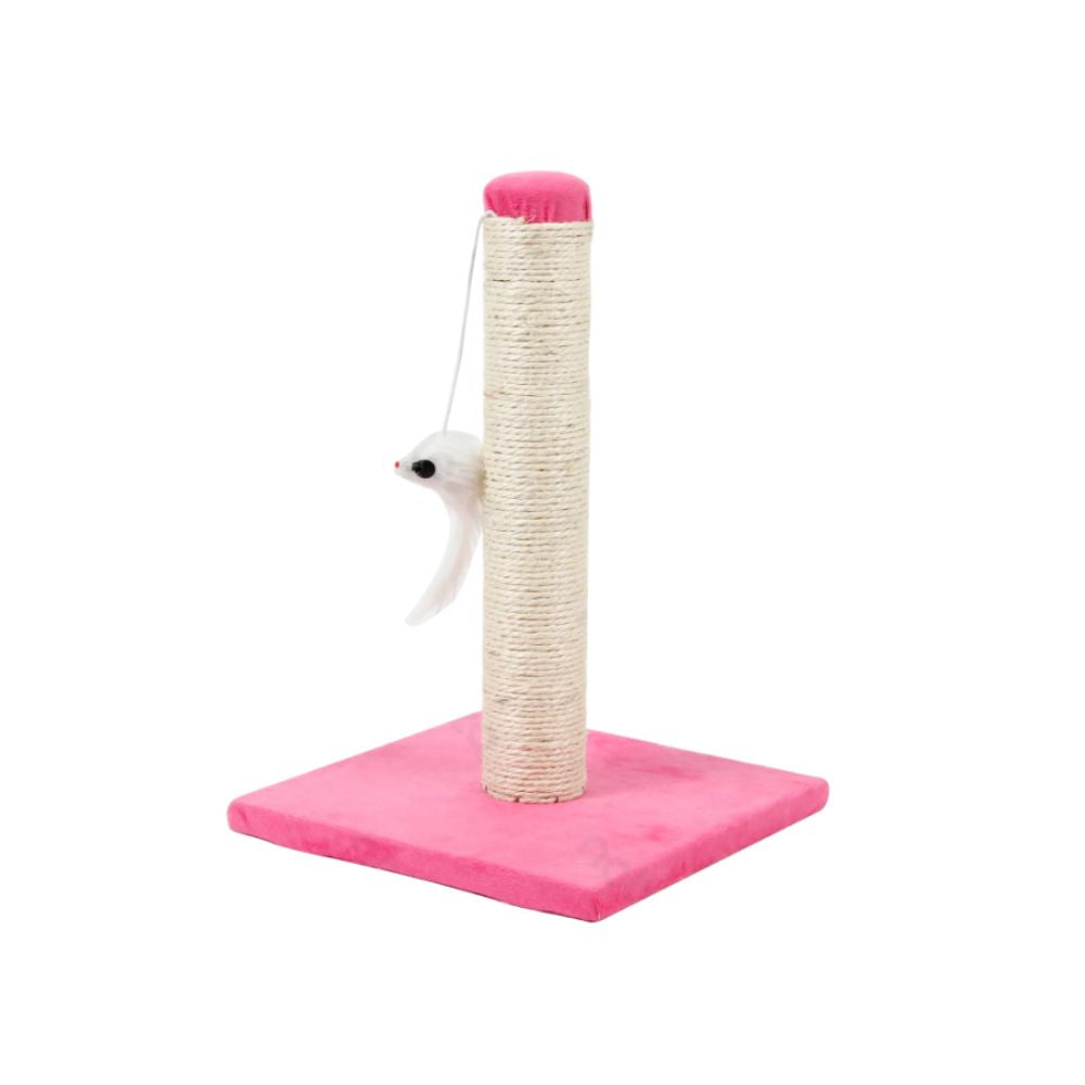 Nobleza Tiragraffi in sisal Rosa Gioco per Gatti 25x25xh35cm