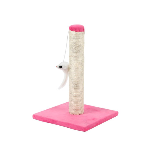 Nobleza Tiragraffi in sisal Rosa Gioco per Gatti 25x25xh35cm