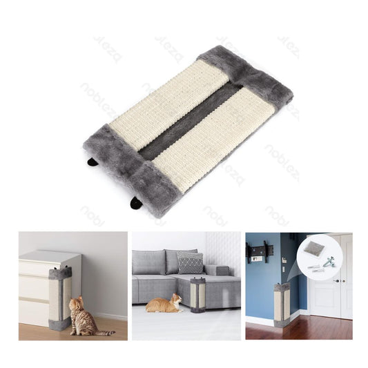 Nobleza Tiragraffi Lavagna ad angolo Grigio Gioco per Gatti 41x24x2,5cm
