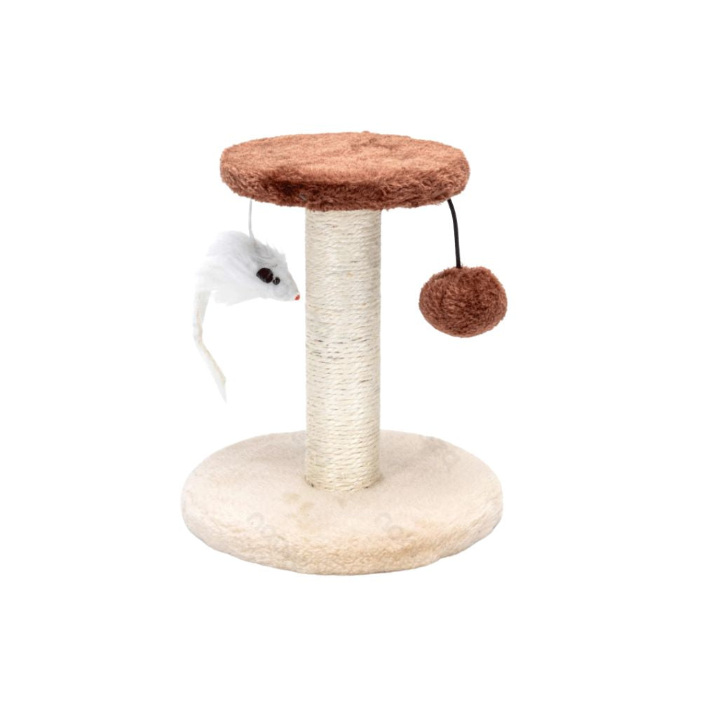Nobleza Mini Tiragraffi con pallina Gioco per Gatti 20xh23cm
