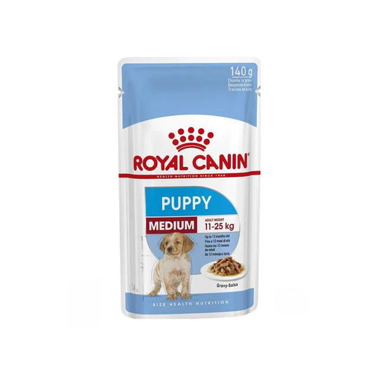 Royal Canin Medium Puppy 140g Bustine CuccioliBustina Umido CaniAnimaliapet