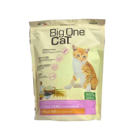 Big One Cat Kitten Pollo 7Kg Crocchette Gattini
