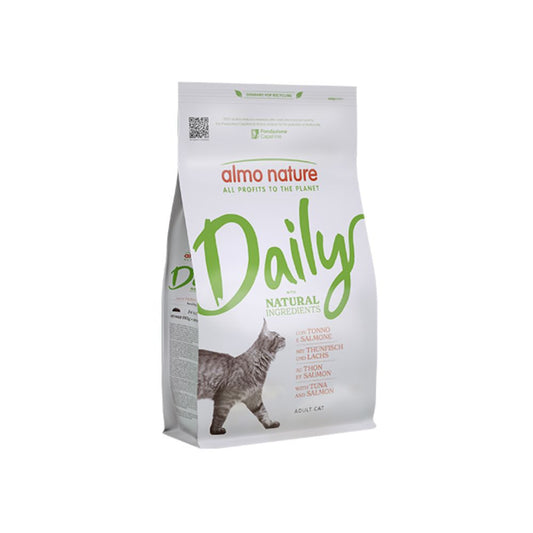 Almo Nature Daily Tonno e Salmone 1,2Kg Crocchette Gatti