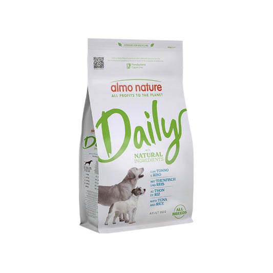 Almo Nature Daily Tonno e Riso 1,2Kg Crocchette Cani All Breed Scadenza Prodotto 31/10/2025