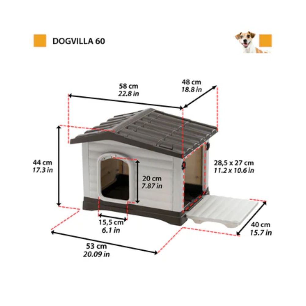 Ferplast DOGVILLA 60 Cuccia per Cani