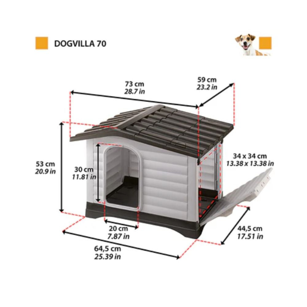 Ferplast DOGVILLA 70 Cuccia per Cani