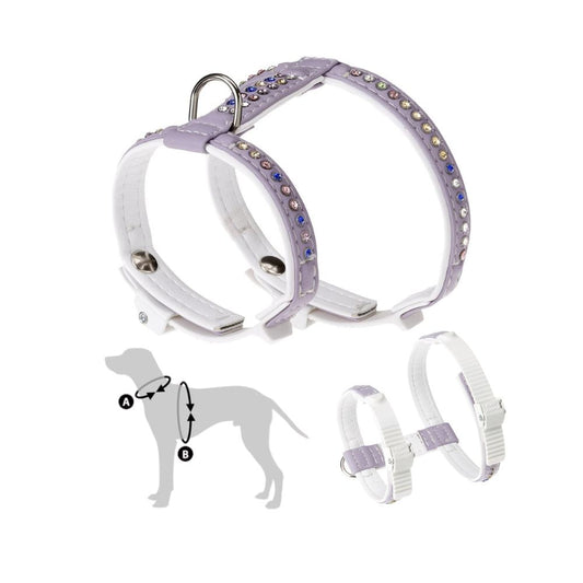 Ferplast Lux Pettorina Viola TG. L per Cani