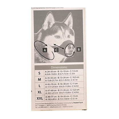 Ferplast Museruola in rete Mis. S per Cani
