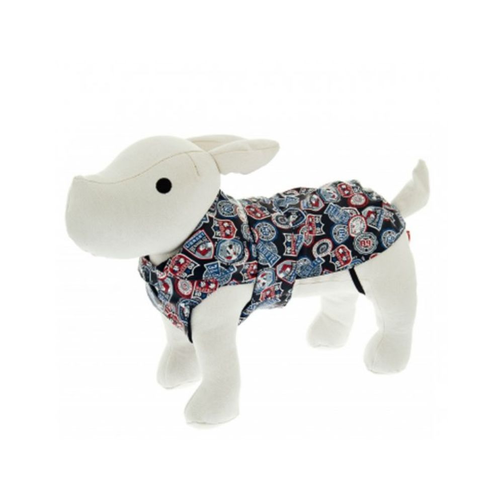 Ferribiella Impermeabile Double Color College Mis.33 cm per Cani