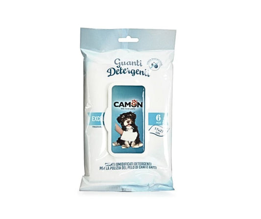 Camon Guanto Detergente Alla Fragranza Excel per Cani e Gatti